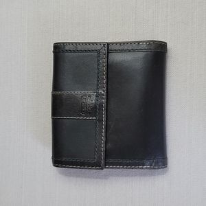 Coach black leather wallet